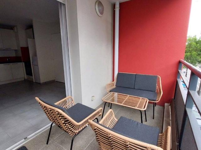 Location T2 Meublé 42 m² avec terrasse – Avenue André Maginot, Tours