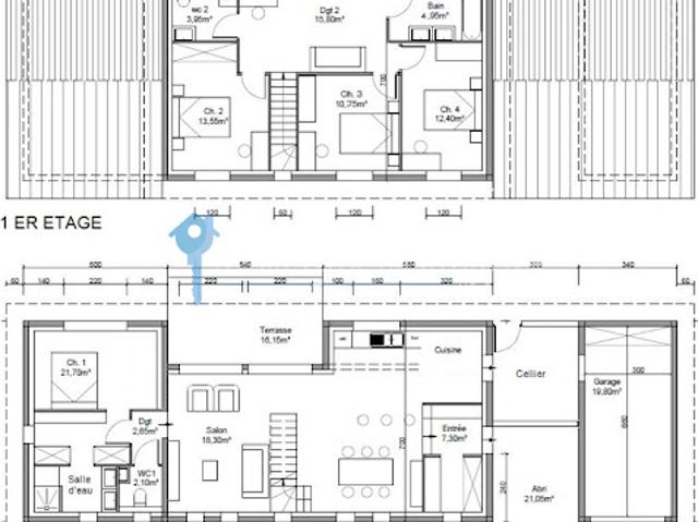 Location Villa 7 pièces 142 m2 Charavines