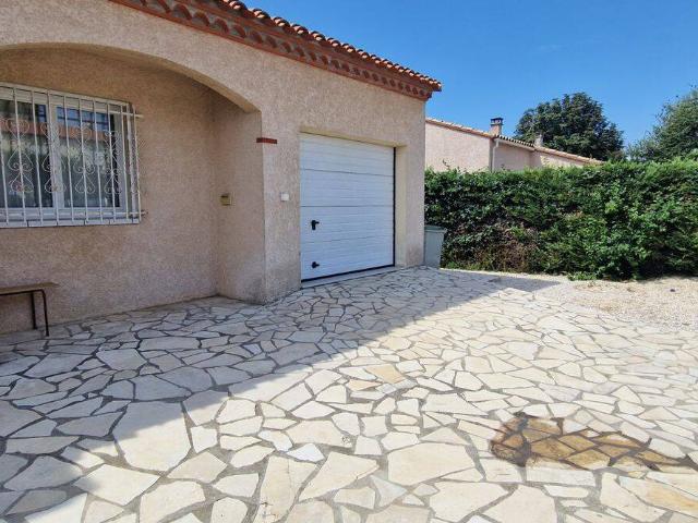 LOCATION A MILLAS Villa Meublée Plain Pied de 95 m2 hab sur 4