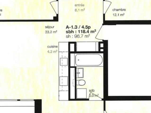 Location à l'année: appartement neuf au coeur du village de Montana