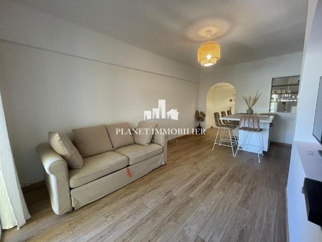 LOCATION A L'ANNEE JUAN LES PINS 2 Pieces de 37.41 m²