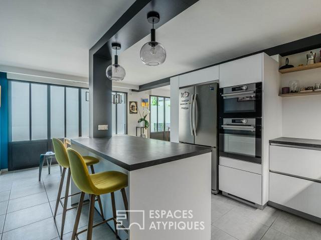 Location A louer, Maison de 120 m² avec 4 chambres, Quartier St Jacques à NANTES 120 m2 Espaces Atypiques Nantes