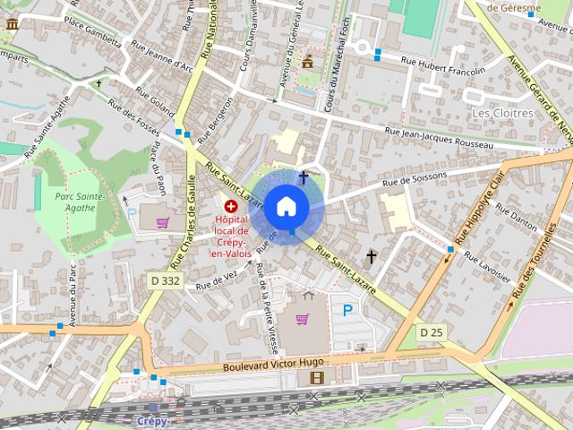 Location Appartement 4 pièces 78m² CREPY EN VALOIS 60800