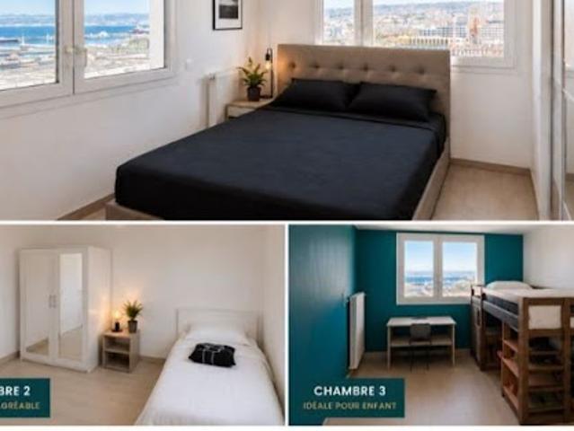Location Appartement 4 pièces 80 m2 Marseille 2ème
