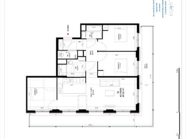 Location Appartement 4 pièces 89 m2 Saint Denis