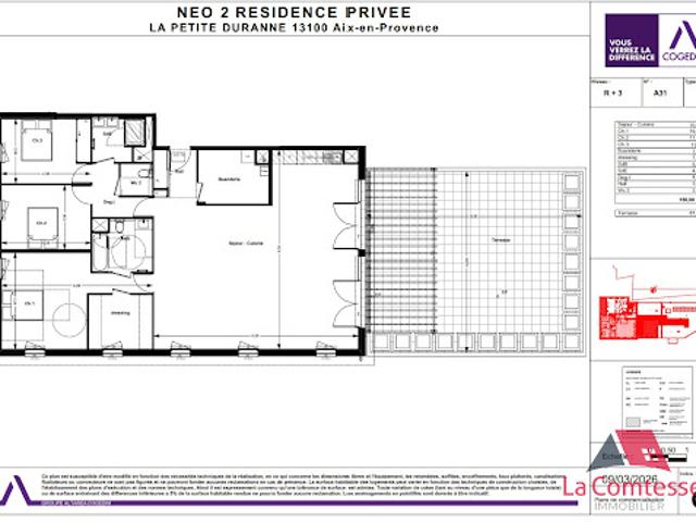 Location Appartement 4 pièces 150 m2 Aix en Provence