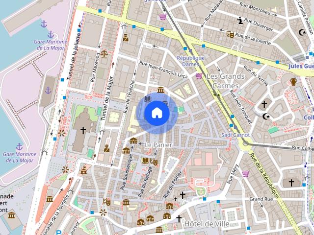 Location Appartement 4 pièces 15m² MARSEILLE 2ème