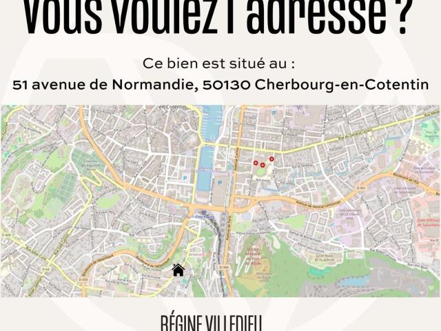 Location appartement 4 pièces Cherbourg Octeville 50