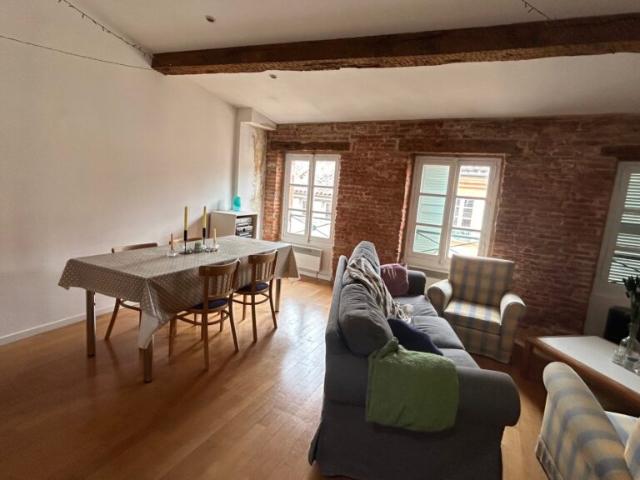 location Appartement 56.05m2 – 1190€/mois – 31000 TOULOUSE Carmes