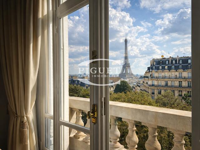 Location Appartement 5 pièces 195 m2 Paris 16ème