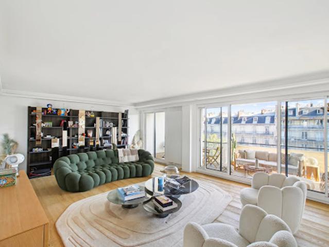 Location Appartement 6 pièces 185 m2 Paris 16ème