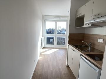 Location Appartement 1 pièce Meublé 17m² NANTES 44300