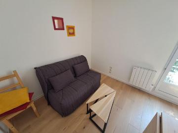 Location appartement 1 pièce, 18.08m², Nantes