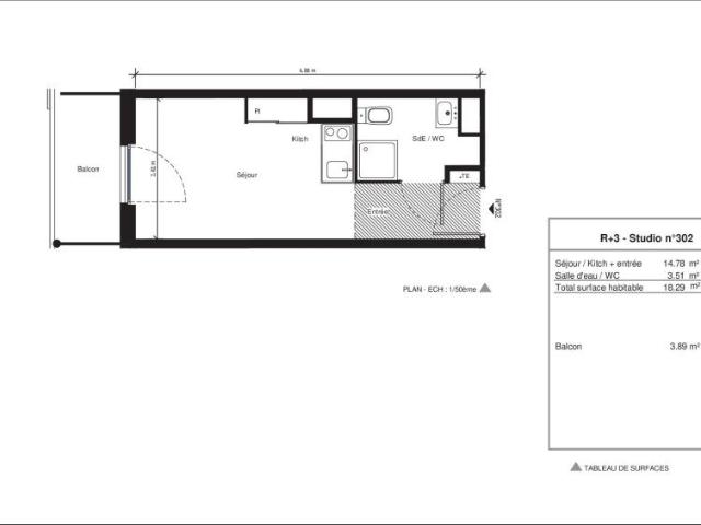 Location Appartement 1 pièce 18m² NIMES 30000