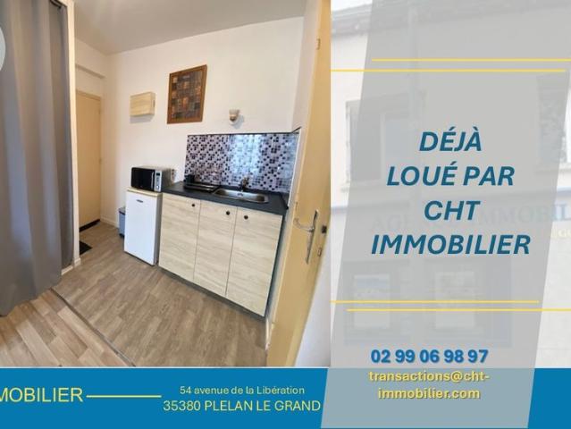 Location Appartement 1 pièce 18m² PLELAN LE GRAND 35380