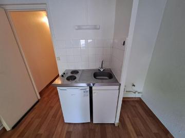 Location appartement 1 pièce, 19.39m², Nantes