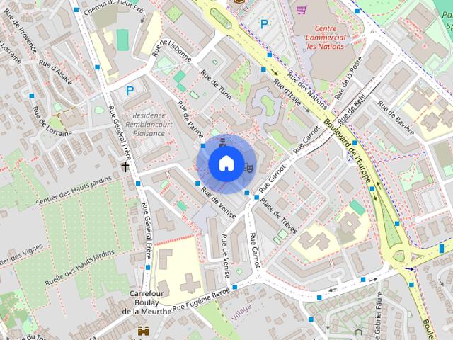 Location Appartement 1 pièce 19m² VANDOEUVRE LES NANCY 54500