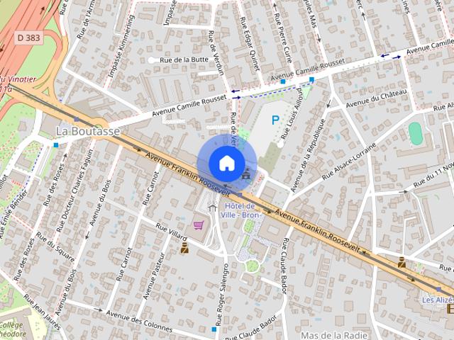 Location Appartement 1 pièce 25m² BRON 69500