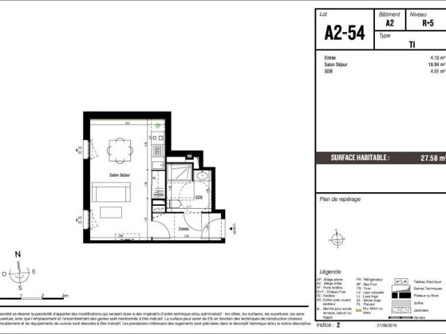 Location Appartement 1 pièce 27m² TOULOUSE 31300