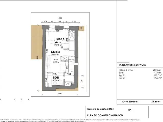 Location Appartement 1 pièce 28m² PERPIGNAN 66000