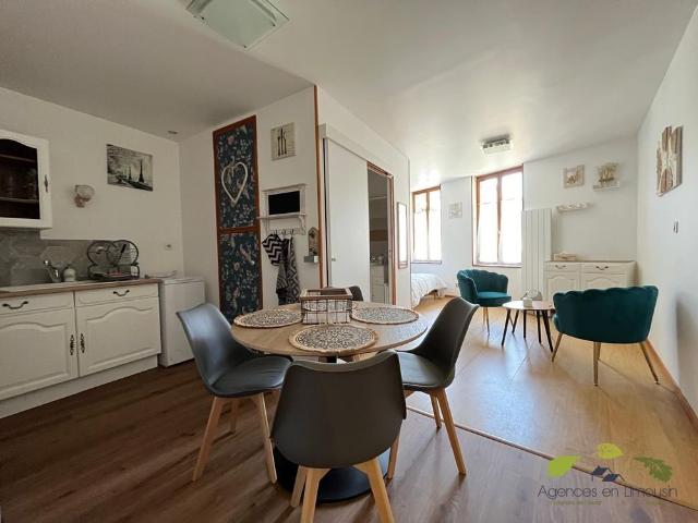 Location Appartement 1 pièce 28m² ST LEONARD DE NOBLAT 87400