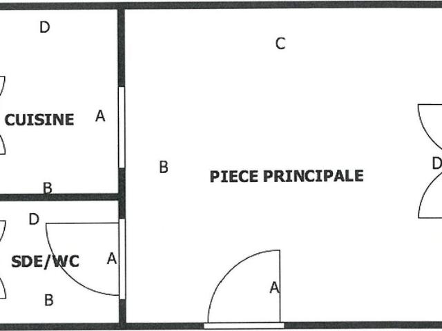 Location Appartement 1 pièce 20m²