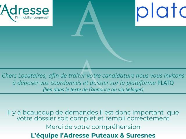 Location appartement 1 pièce, 31.00m², Puteaux
