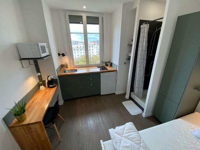 Location Appartement 1 pièce 9m² LYON 7ème