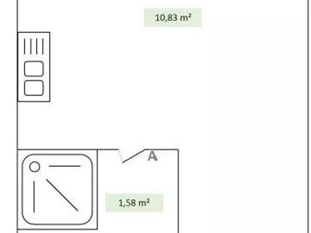 Location Appartement 1 pièces 12 m2 à Asnières sur Seine