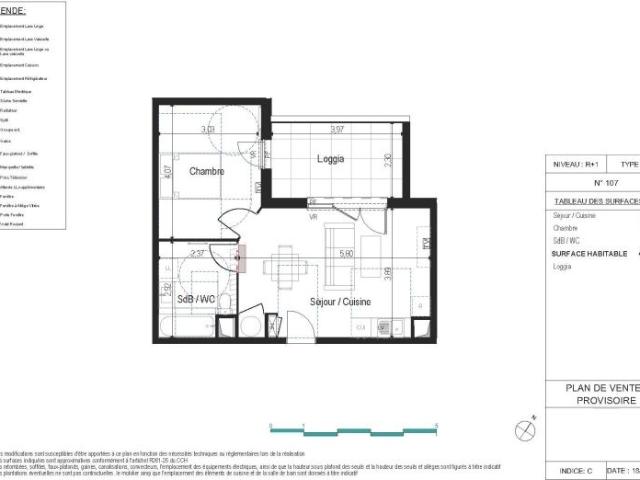 Location Appartement 2 pièces 40m² AGDE 34300