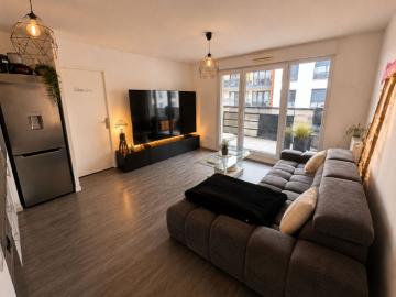 Location appartement 2 pièces, 41.30m², Pontoise