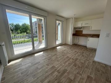 Location appartement 2 pièces, 41.35m², Nantes