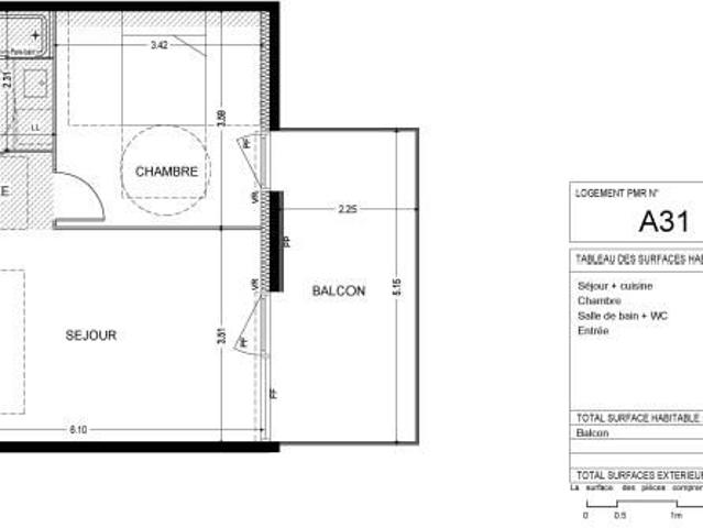 Location Appartement 2 pièces 42m² AGDE 34300