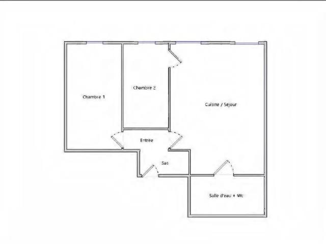 Location Appartement 2 pièces 42m² MARSEILLE 3ème