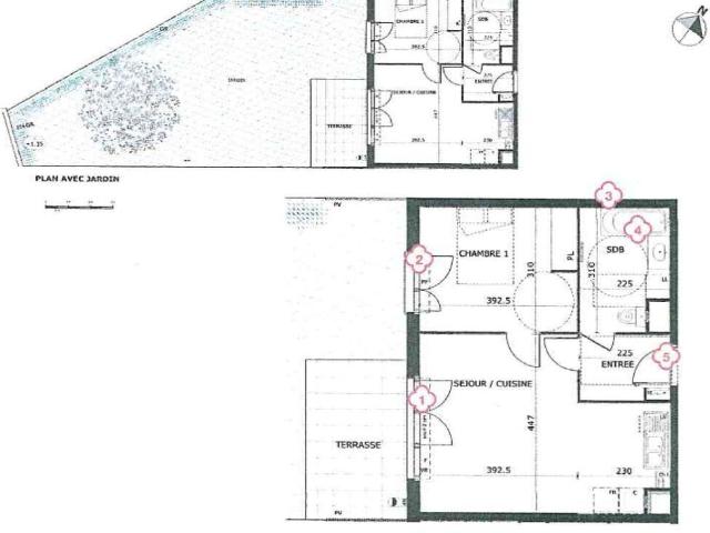 Location appartement 2 pièces, 45.50m², Nanteuil lès Meaux