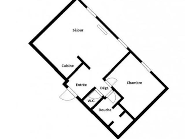 Location Appartement 2 pièces 48 m2 Lyon 3ème
