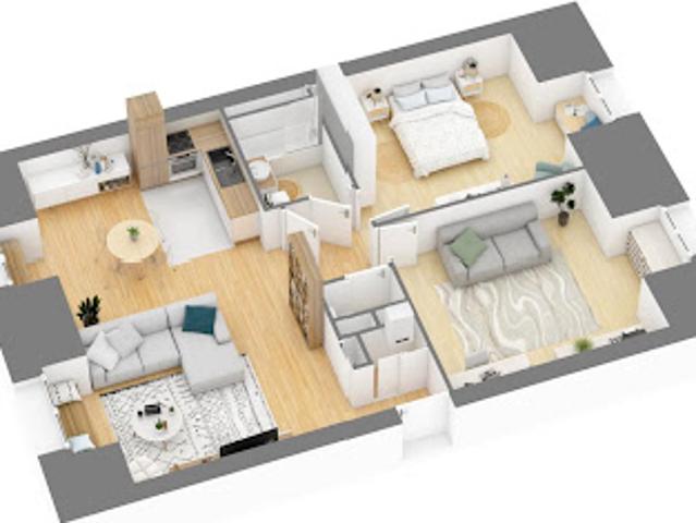 Location Appartement 2 pièces 64 m2 Pontault Combault