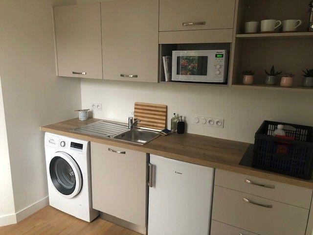 Location appartement 2 pièces, 23.58m², Nantes