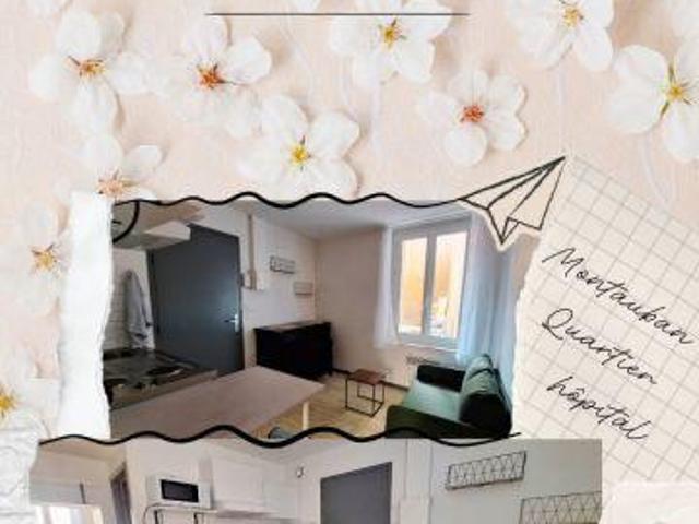 Location Appartement 1 pièces 29.00 m² montauban
