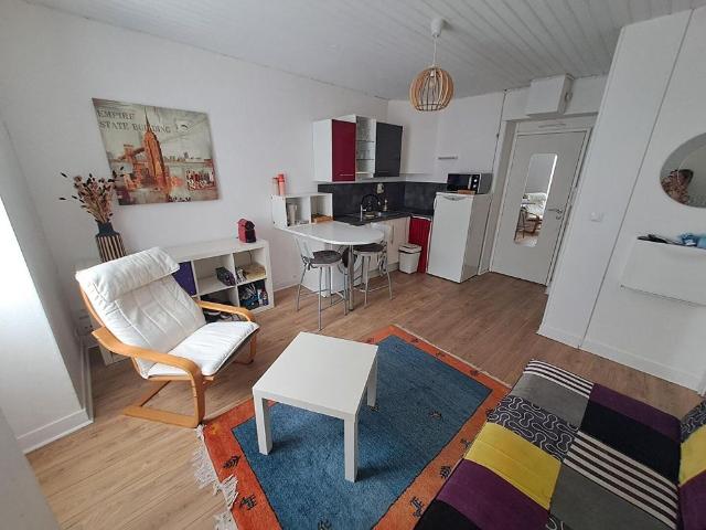 Location appartement 2 pièces, 29.82m², Nantes