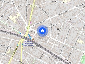 LOCATION APPARTEMENT 2 PIÈCES 29M² LE RAINCY