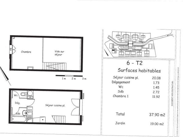 Location Appartement 2 pièces 37m² PONT DU CASSE 47480