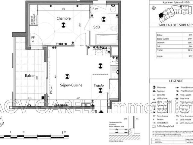 Location Appartement 2 pièces 39m² HYERES 83400