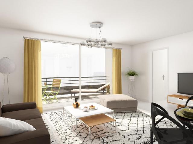 Location appartement 2 pièces AIX EN PROVENCE 45m² à 759.78€/mois CDC Habitat