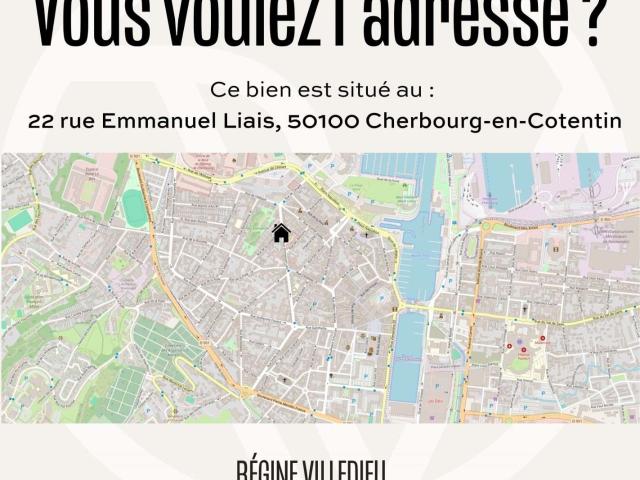 Location appartement 2 pièces Cherbourg en Cotentin 50