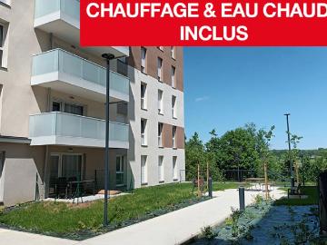 Location appartement 2 pièces LANEUVEVILLE DEVANT NANCY 47m² à 692.86€/mois CDC Habitat