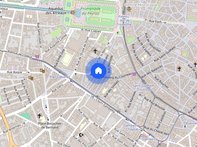 LOCATION APPARTEMENT 2 PIÈCES + MEZZANINE MONTPELLIER BOUTONNET SAINT CHARLES