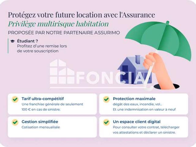 Location appartement 2 pièces Nantes 44