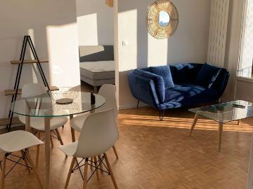 Location appartement 2 pièces Nantes Pont Du Cens Petit Port 44