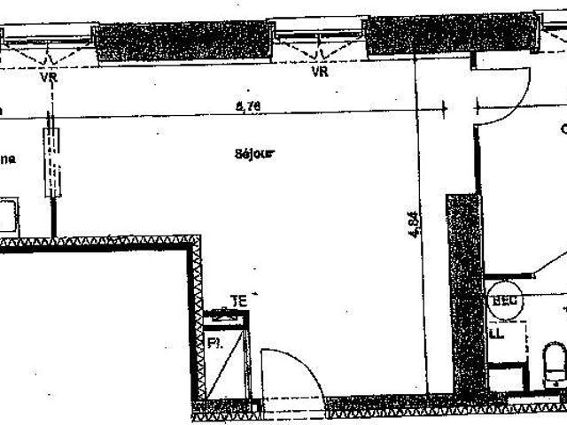 Location appartement 2 pièces Nantes Centre Ville 44